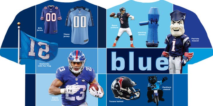 MICHAELSON ENTERTAINMENT Books NFL Football Colors - My First Book of Colors