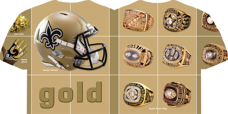 MICHAELSON ENTERTAINMENT Books NFL Football Colors - My First Book of Colors