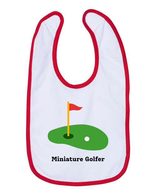 Miniature Golfer Bib