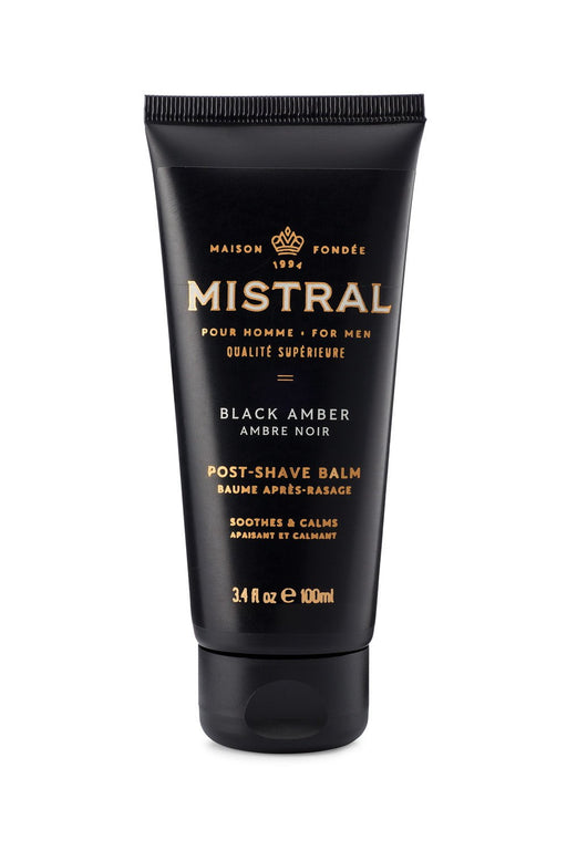 MISTRAL MEN'S GROOMING Mistral Men's Black Amber Post Shave Balm