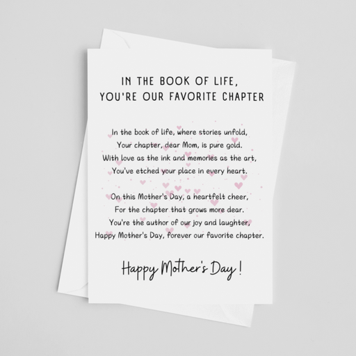 In the Book of Life | Mother's Day Greeting Card - LOCAL FIXTURE