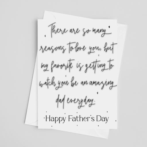 Amazing Dad Everyday - Father's Day Greeting Card - LOCAL FIXTURE