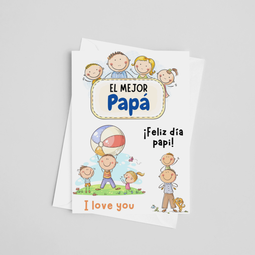 El Mejor Papa - Father's Day Card - LOCAL FIXTURE