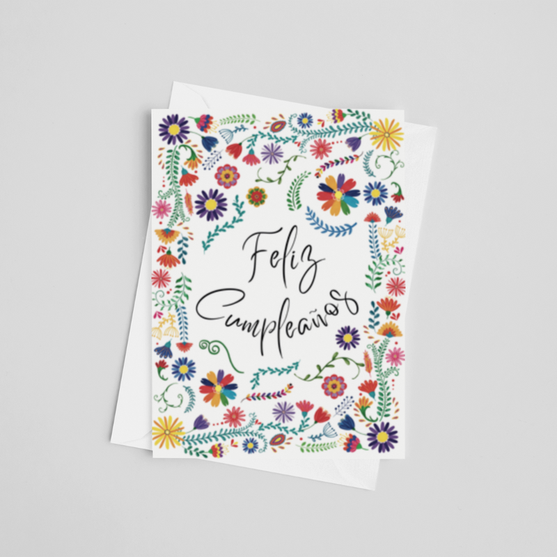 Feliz Cumpleaños Greeting Card