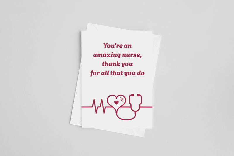 Amazing Nurse | Nurse Appreciation Card