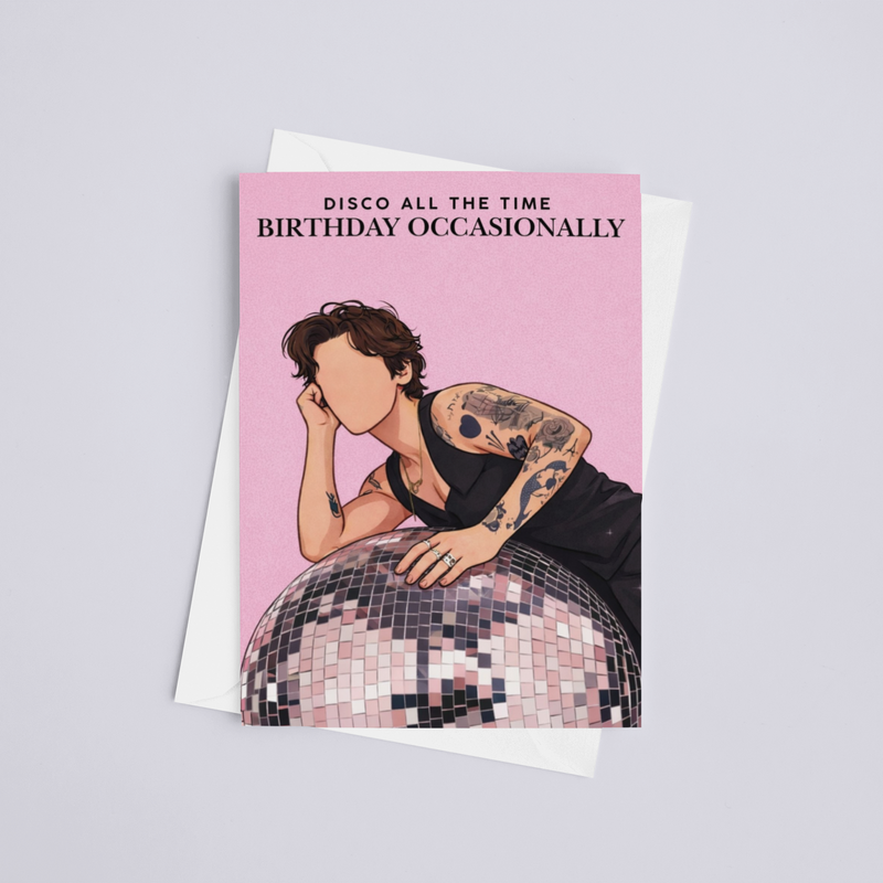 Birthday Occasionally Harry Greeting Card