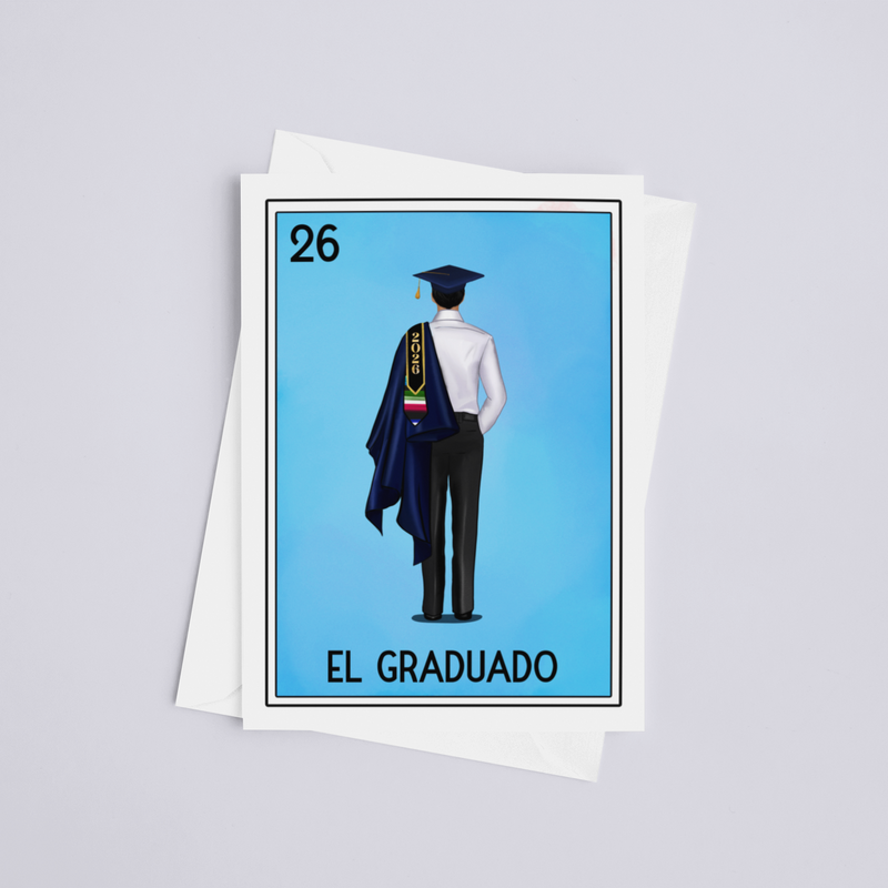 El Graduado | Graduation Greeting Card