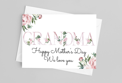 Grandma, We Love You | Mother's Day Greeting Card - LOCAL FIXTURE
