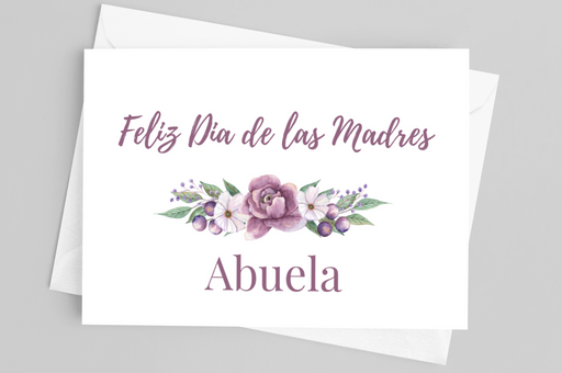 Feliz De Las Madres, Abuela| Mother's Day Greeting Card - LOCAL FIXTURE
