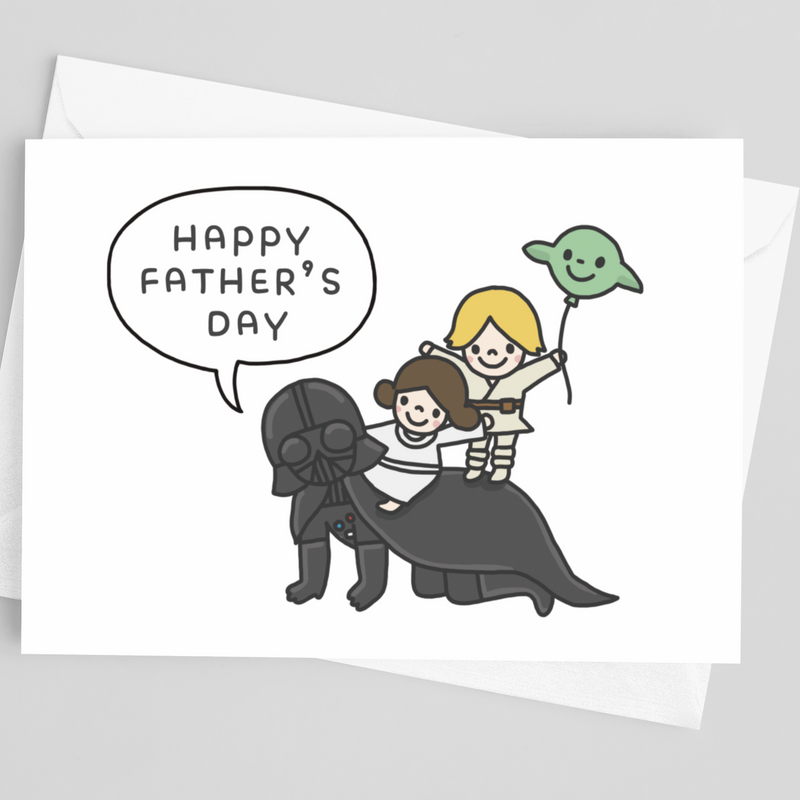 Star Wars Father's Day Greeting Card | 2026