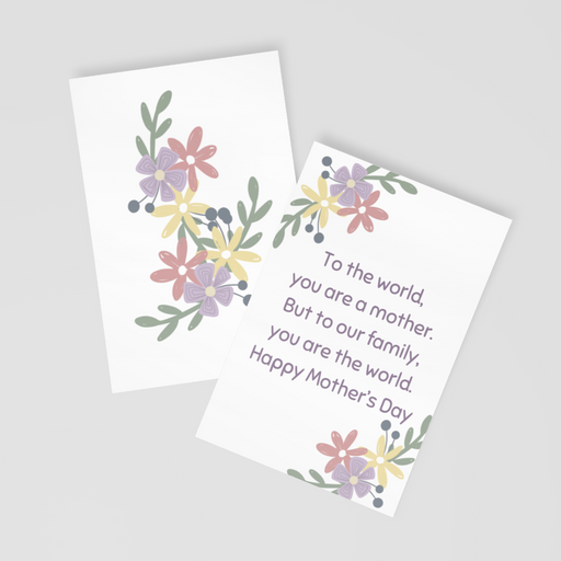 To the World | Mother's Day Greeting Card - LOCAL FIXTURE