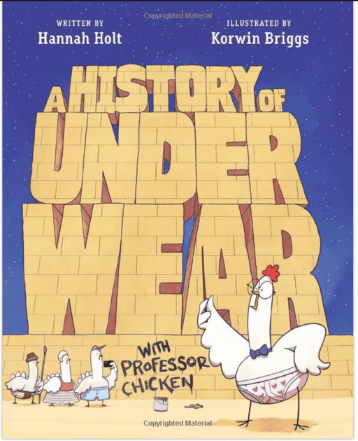 MPS BOOK A History of Underwear with Professor Chicken