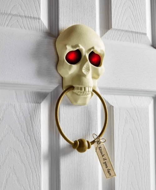 Mud Pie BABY ACCESSORIES Skull Animated Doorbell