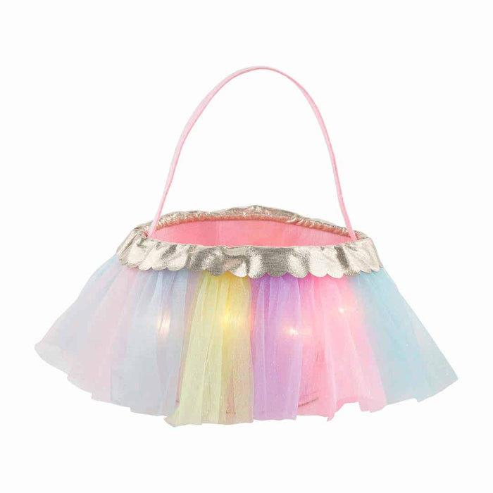 Mud Pie BAG Rainbow Tutu Light Up Candy Bag