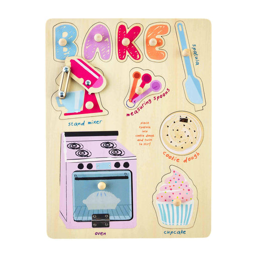 Mud Pie TOYS BAKE BUSY BOARD PUZZLE