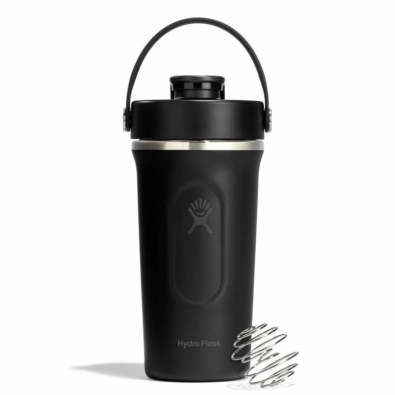 24 OZ INSULATED SHAKER BOTTLE | Black