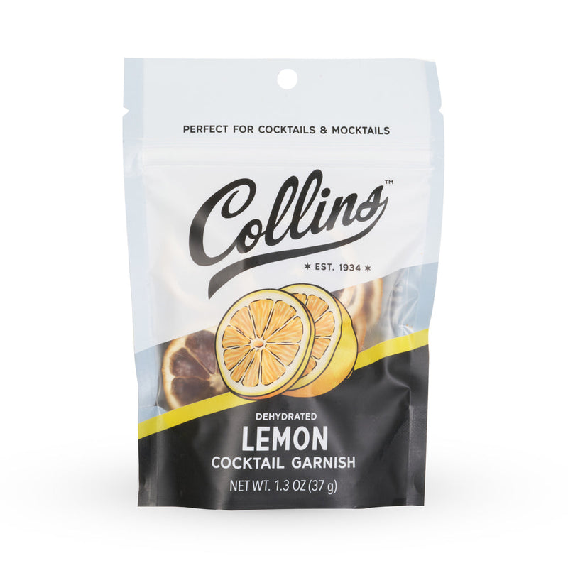 Dehydrated Lemon Cocktail Garnish by Collins