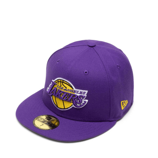 NEW ERA HATS 7 1/4 Los Angeles Lakers Bannerside 59Fifty Fitted