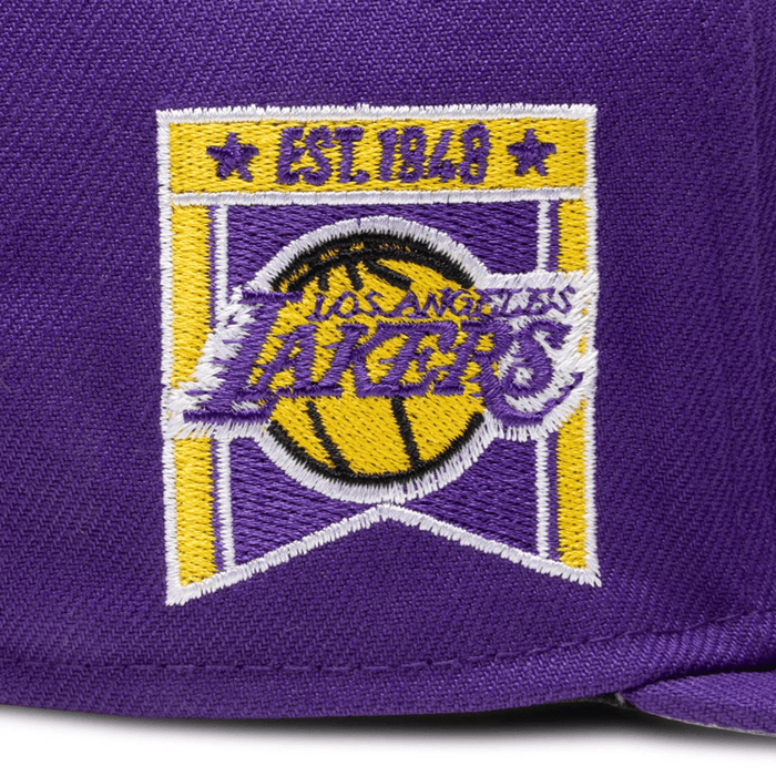 NEW ERA HATS Los Angeles Lakers Bannerside 59Fifty Fitted