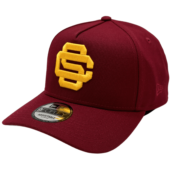 Men's New Era Vintage USC Cardinal 9FORTY Adjustable Hat — LOCAL FIXTURE