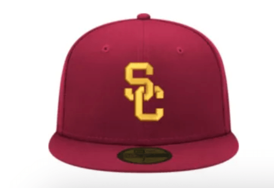 NEW ERA HATS New Era Men's USC Trojans Crimson 59Fifty Fitted Hat
