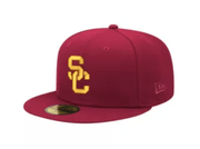 NEW ERA HATS New Era Men's USC Trojans Crimson 59Fifty Fitted Hat