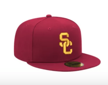 NEW ERA HATS New Era Men's USC Trojans Crimson 59Fifty Fitted Hat