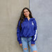 NEW ERA Sweatshirt New Era Women's Quarter Zip Los Angeles Dodgers Pullover