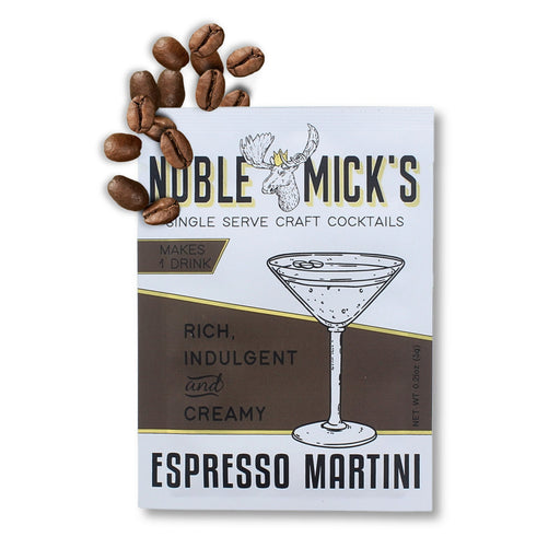 NOBLE MICKS BAR Espresso Martini | Single Serve Craft Cocktail