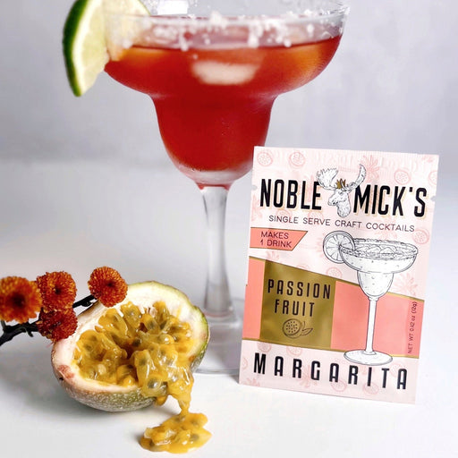 NOBLE MICKS BAR Single Serve Craft Cocktail | Passionfruit Margarita
