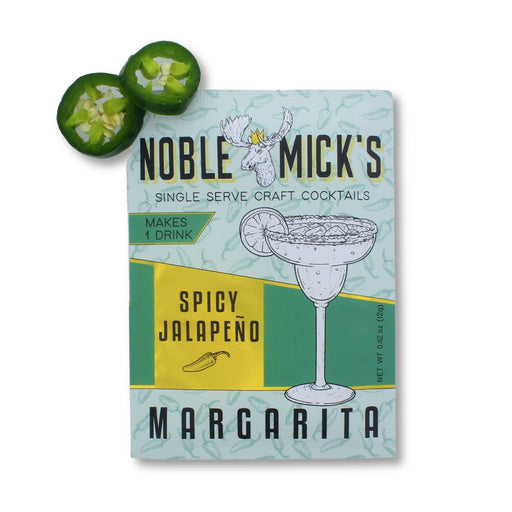 NOBLE MICKS BAR Single Serve Craft Cocktail | Spicy Jalepeno Margarita