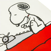 Peanuts Typewriter Soft Cover Journal cover
