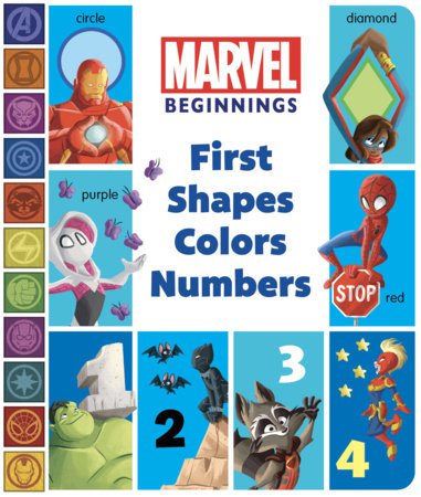 PENGUIN RANDOM HOUSE BOOK Marvel Beginnings: First Shapes, Colors, Numbers