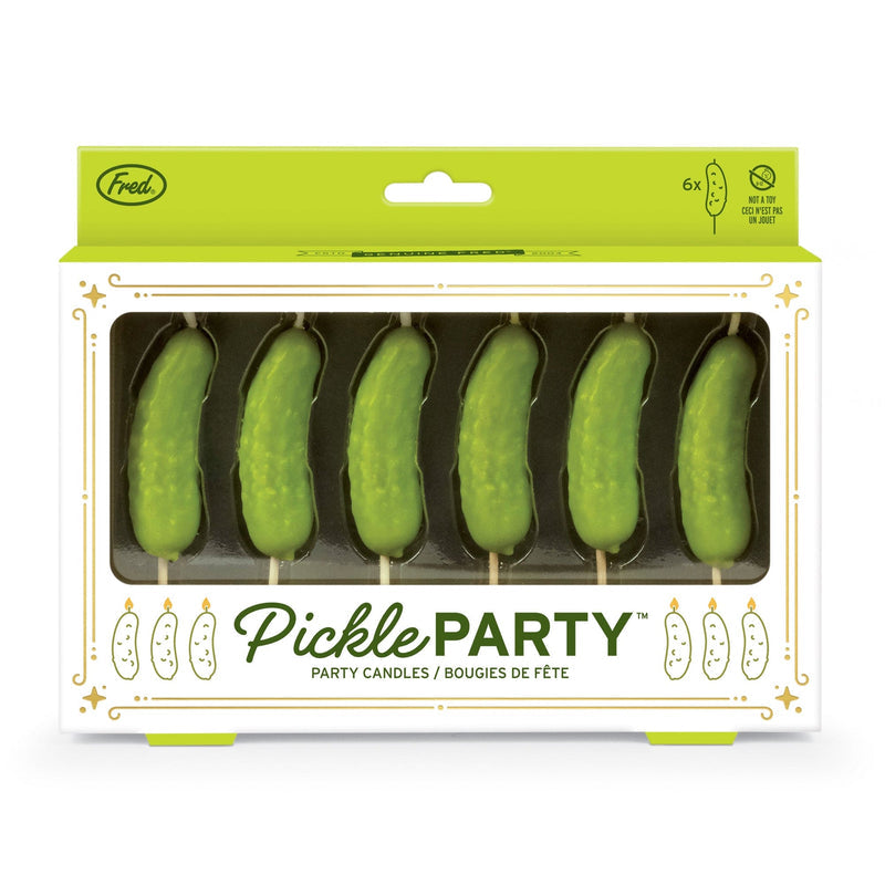 Pickle Party Candles | Set of 6