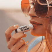 POPPY & POUT BEAUTY Lip Balm | Original | Island Coconut