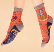 POWDER DESIGN INC SOCKS CAPRICORN Zodiac Ankle Socks