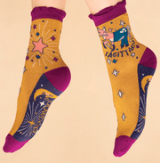 POWDER DESIGN INC SOCKS SAGITTARIUS Zodiac Ankle Socks