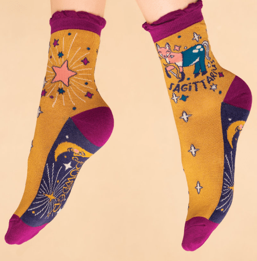 POWDER DESIGN INC SOCKS SAGITTARIUS Zodiac Ankle Socks