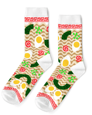 Ramen Crew Socks - Small