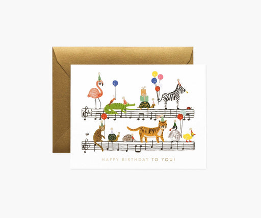 RIFLE PAPER COMPANY CARDS Happy Birthday Song Card