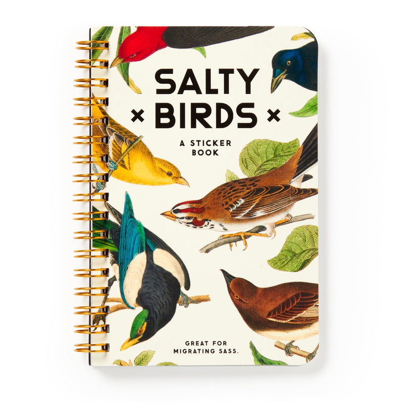 Sticker Book: Salty Birds
