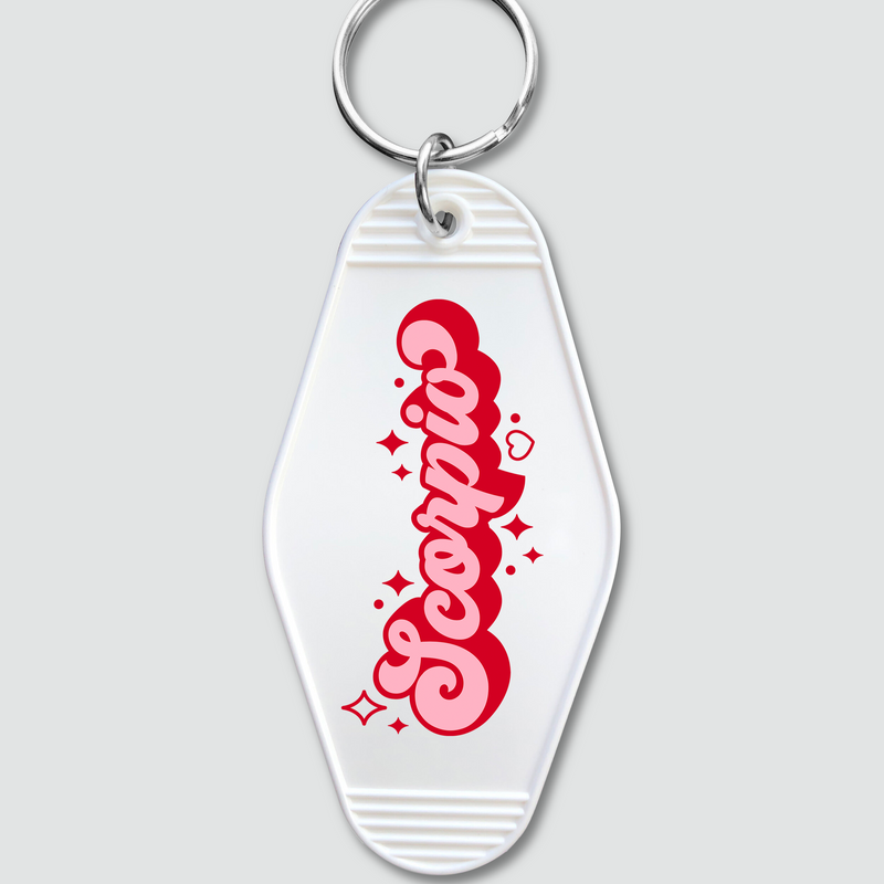 Pop Astro Motel Keychain