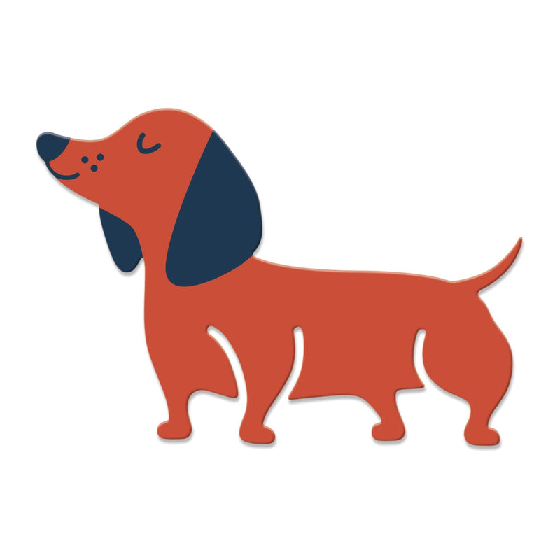 Close-up of the Short Tale corgi and dachshund bookmark set