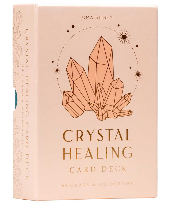 SIMON & SCHUSTER BOOK Crystal Healing Card Deck (Self-Care, Healing Crystals, Crystals Deck)