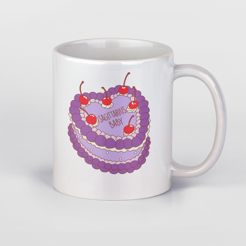 Sagittarius Baby Cake Mug