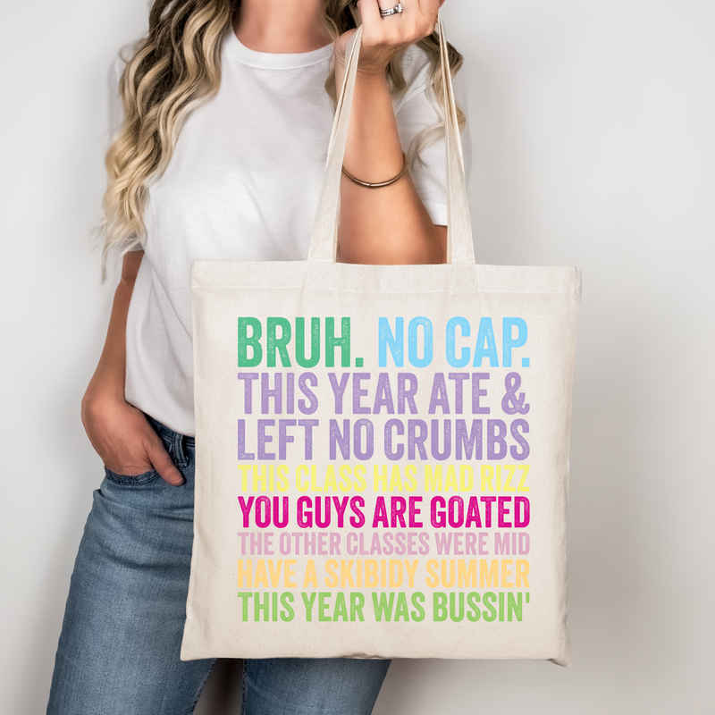 Teacher Slang Tote
