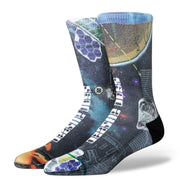STANCE SOCKS LARGE Beastie Boys X Stance M485A Poly Crew Socks