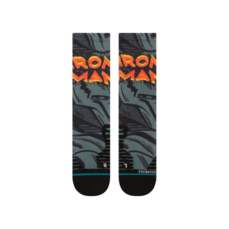 STANCE SOCKS MEDIUM MARVEL X Iron Man STANCE PERFORMANCE CREW SOCKS
