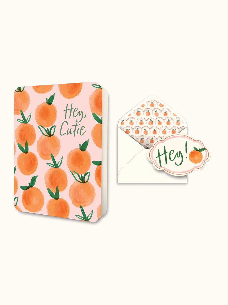 STUDIO OH! CARD Hey, Cutie Deluxe Greeting Card