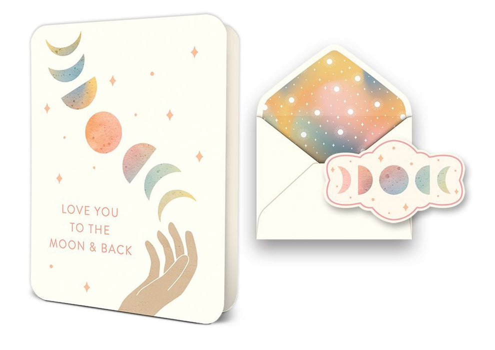 STUDIO OH! CARD Love You To The Moon and Back Greeting Card